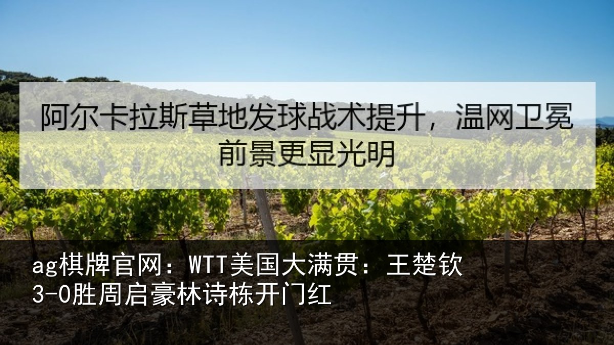 ag棋牌官网:WTT美国相关情况启豪林诗栋开门红